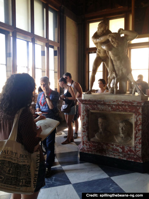 Nita-Gulati-Uffizi Florence: Inspiration in the Uffizi