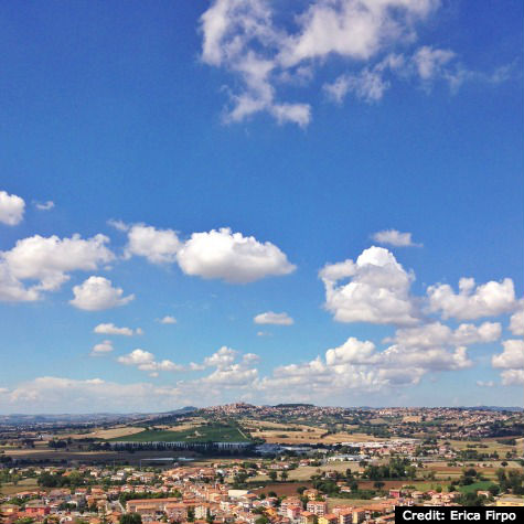 View from Loreto, Le Marche