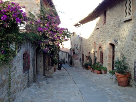 Postcard from Italy - Town of Castiglione della Pescaia, Tuscany