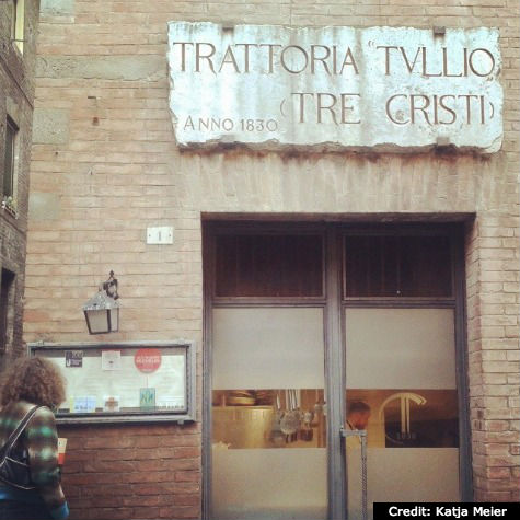 Restaurant tre Cristi in Siena
