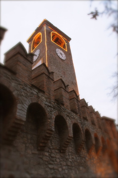 Clock Tower in Castelvetro di Modena | Photo credit: Historic archive of the Municipality of Castelvetro di Modena 