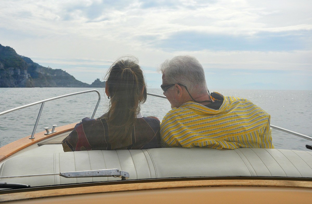 Private boat ride on the Amalfi Coast | Amalfi Coast and Rome Culinary Vacation