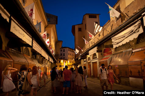 FlorenceBrow-3-Ponte-Walk Show and Tell: Florence - Ponte Vecchio