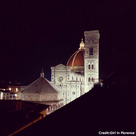 Duomo in Florence at night