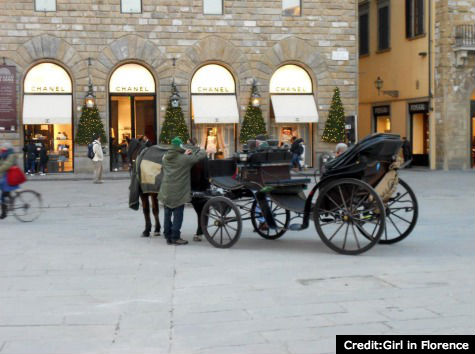 Christmas-in-Florence-Piazza-Signoria Piazza Signoria in Florence