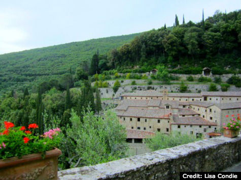 church bells at top of Cortona  Cortona italy, Church steeple, Under the  tuscan sun