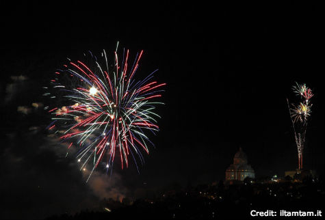 Feast of I Fuochi in Todi