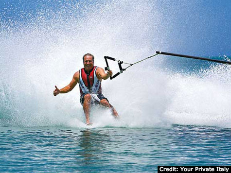 Waterski in Capri with Your Private Italy