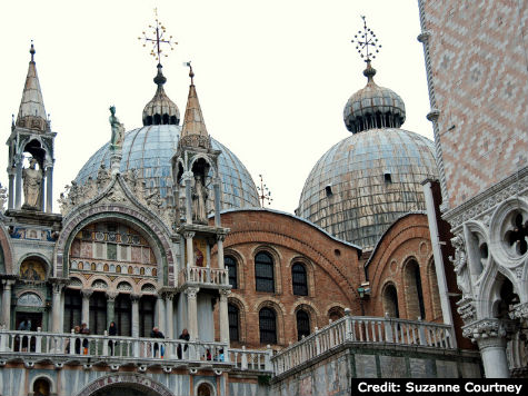 The Domes of St. Mark's Basilica, Venice