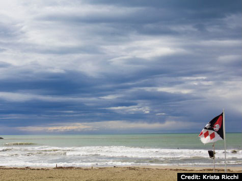 Viareggio beach