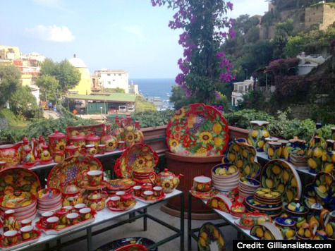 Ceramics in Positano