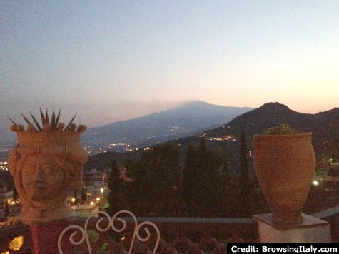 Mt. Etna in Sicily