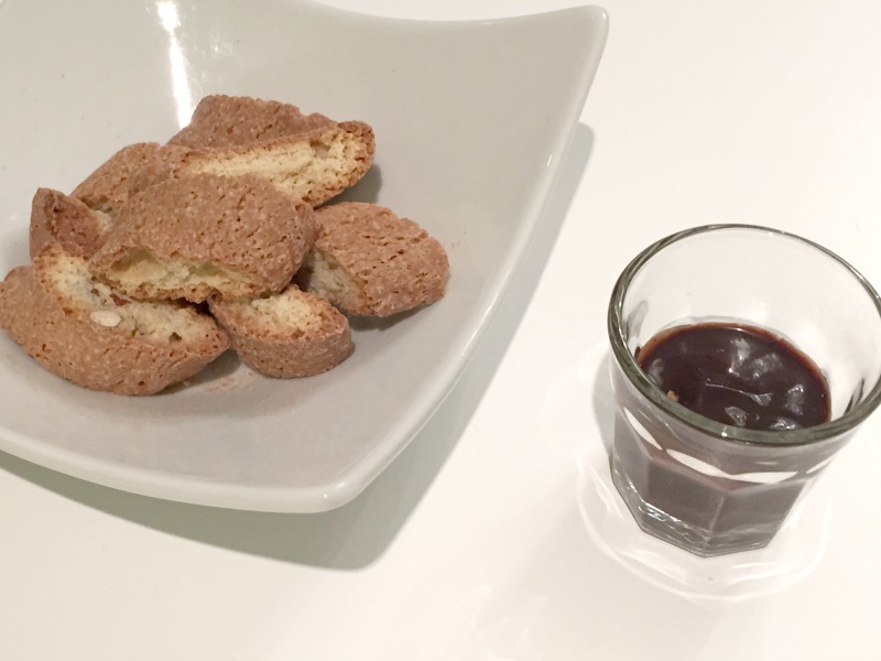 Cantuccini with chocolate liqueur | Video: Pasta making class with Walks of Italy | BrowsingItaly.com