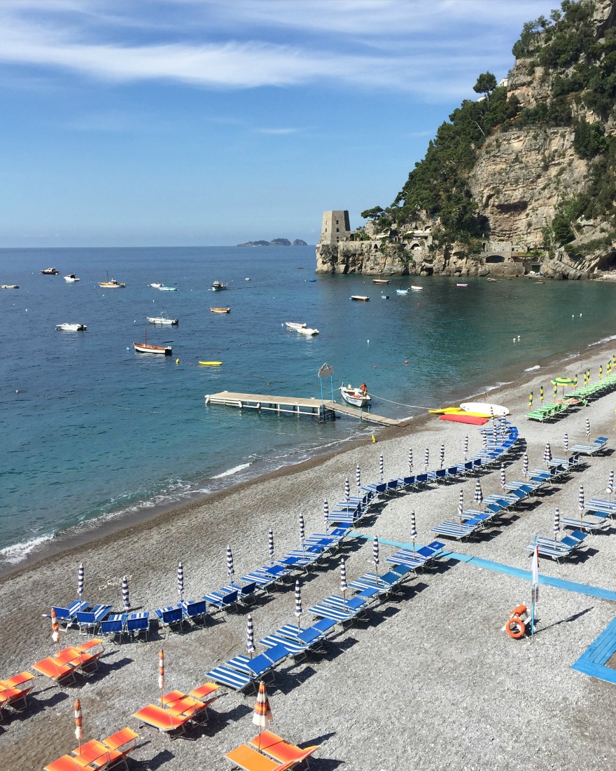Fornillo Beach, Positano | Amalfi Coast | BrowsingItaly.com