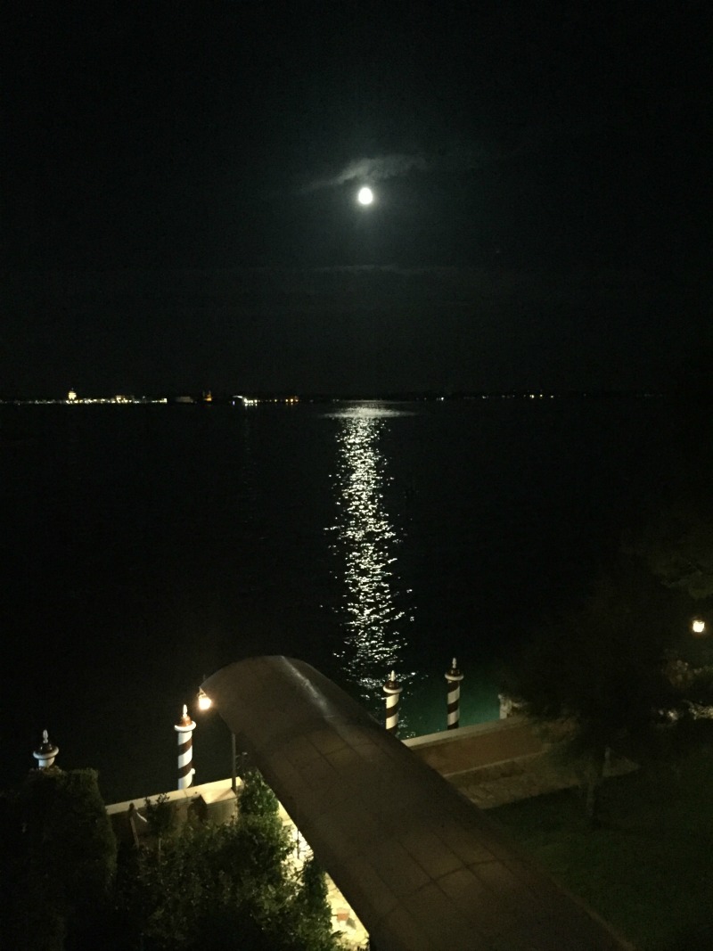 Moonlight on the lagoon at Belmond Cipriani, Venice | BrowsingItaly.com