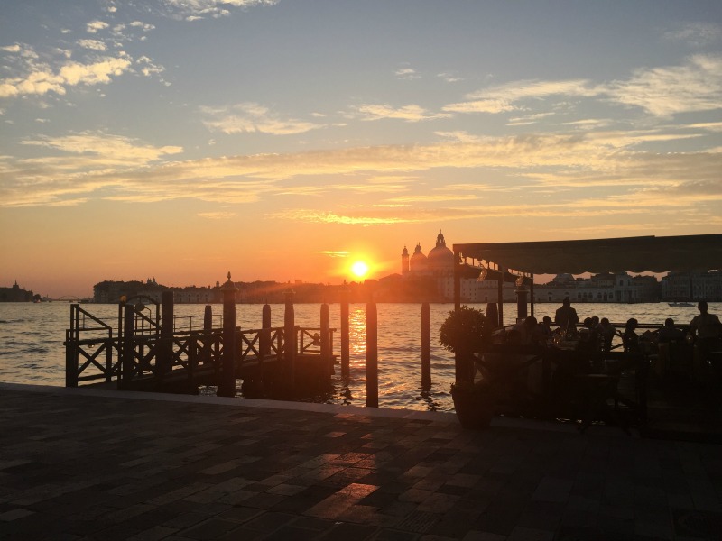 Sunset from Cip's Club at Belmond Cipriani, Venice | BrowsingItaly.com
