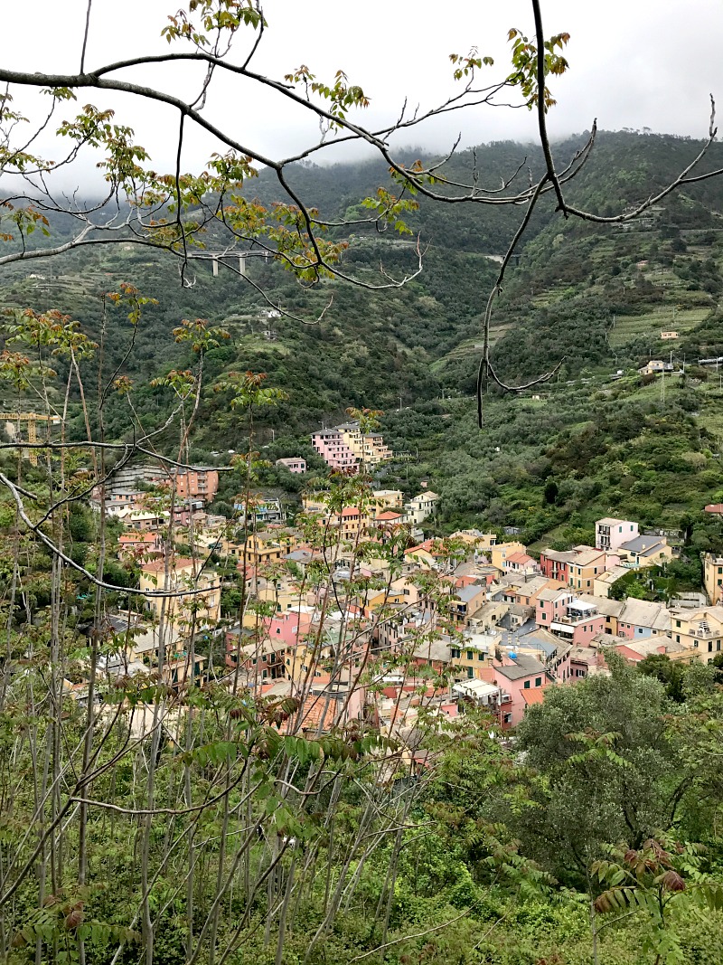 View of Monterosso al Mare from above | Rome to Cinque Terre day trip | BrowsingItaly.com
